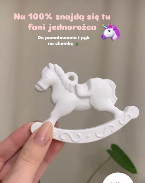 Konik - zawieszka na choinkę